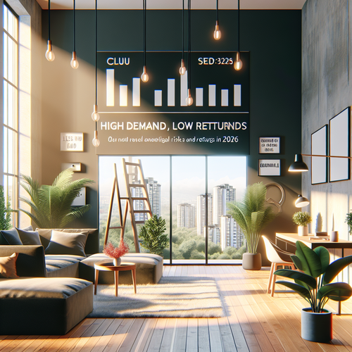 Garsoniera de vânzare în Cluj: cerere mare, randamente mici?