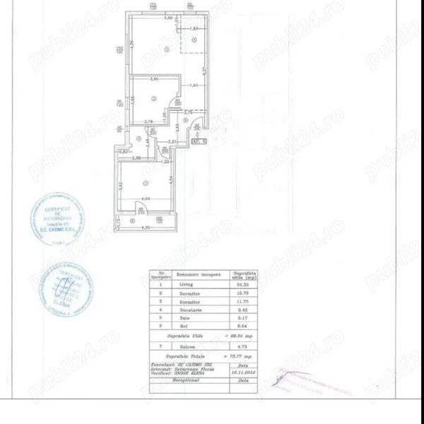 Ap. 3 camere • Bragadiru